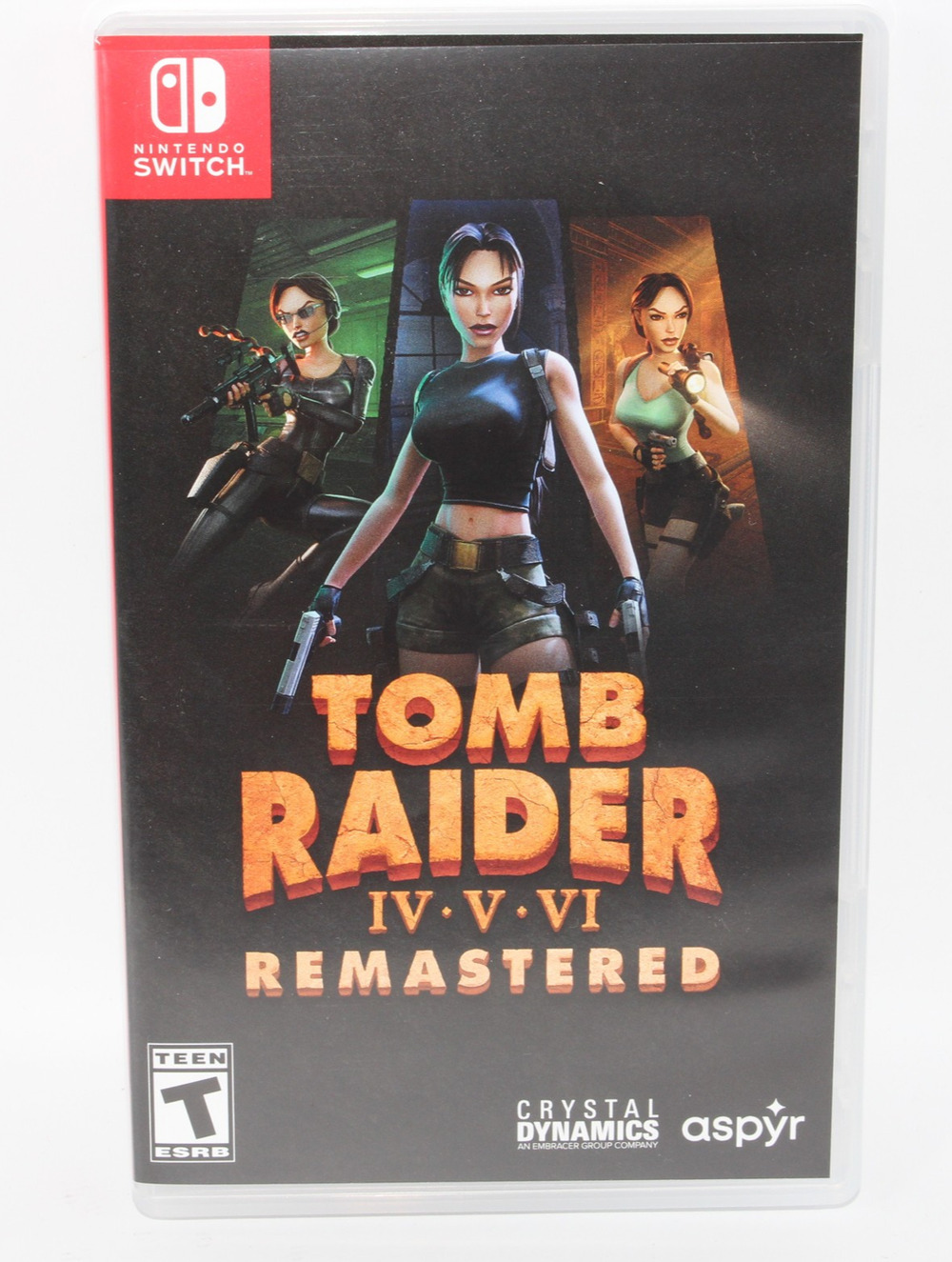 Tomb Raider IV VI Remastered Starring Lara Croft - Nintendo Switch